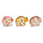 Mini portofel BeCappy Capibara – transparent cu aplicatii si breloc pe lant, 3 modele asortate (12 buc/display) - imagine 3