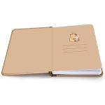 Notebook BeCappy Capibara – A6 cu 160 pagini punctate si decorate, cu inchidere elastica, 3 modele asortate (12 buc/display) - imagine 4