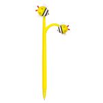 Pix flexibil Bee Friends, cu varf de 0.7 mm, 3 modele asortate  (36 buc/display) - imagine 2