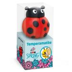 Ascutitoare de creion cu o gaura Garden Friends, plastic moale, 3 modele asortate (24 buc/display) - imagine 3