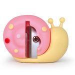 Ascutitoare de creion cu o gaura Garden Friends, plastic moale, 3 modele asortate (24 buc/display) - imagine 2