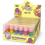 Set Marker evidentiator Puffy Tulips, 6 culori pastel (6 set/display)