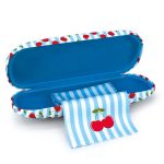 Etui pentru ochelari Nature Party  cu laveta din microfibra, 4 modele asortate (8 buc/display) - imagine 4