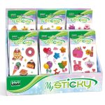 My Sticky 3D Fantasy Collection Fete, 6 modele asortate (48 pachete/display)