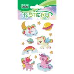 My Sticky 3D Fantasy Collection Fete, 6 modele asortate (48 pachete/display) - imagine 6