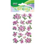 My Sticky 3D Flowers, 6 modele asortate (48 pachete/display) - imagine 7