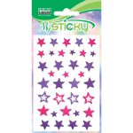 My Sticky 3D Stars, 6 modele asortate (48 pachete/display) - imagine 6