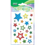 My Sticky 3D Stars, 6 modele asortate (48 pachete/display) - imagine 4
