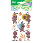 My Sticky 3D Bugs Life, 6 modele asortate (48 pachete/display) - imagine 3