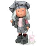 Papusa Nines D'Onil, Pippa Student with Pets, cu miros de vanilie, cu miros de vanilie, 30 cm