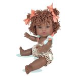 Papusa Nines D'Onil, Joy, Kenya girl, cu miros de vanilie, 37 cm