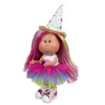 Papusa Nines D'Onil, Colectia Little Mia, Mia Happy Birthday, cu miros de vanilie, 23 cm - imagine 2