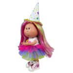 Papusa Nines D'Onil, Colectia Little Mia, Mia Happy Birthday, cu miros de vanilie, 23 cm - imagine 3