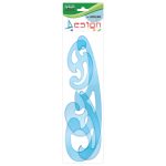 Set 3 rigle curbate din plastic transparent – in punga agatatoare