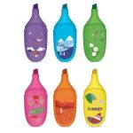Marker evidentiator fluo Besty Summer, 6 culori (24 buc/display) - imagine 2