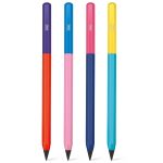 Creion Infinity Bicolor cu corp hexagonal, 4 combinatii de culori (16 buc/display) - imagine 4