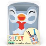 Suport creioane Softy din silicon moale, 3 modele (9 buc/display) - imagine 5