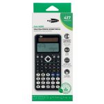 Calculator stiintific 10+2 cifre cu 417 functii si display 2 linii (1 buc/blister)