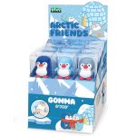 Radiera 3D Arctic Friends, 3 culori (24 buc/display)